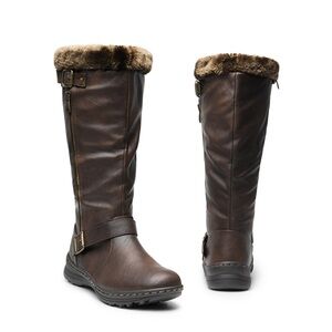 Dream Pairs Faux Fur Lined Knee-High Boots Size 9